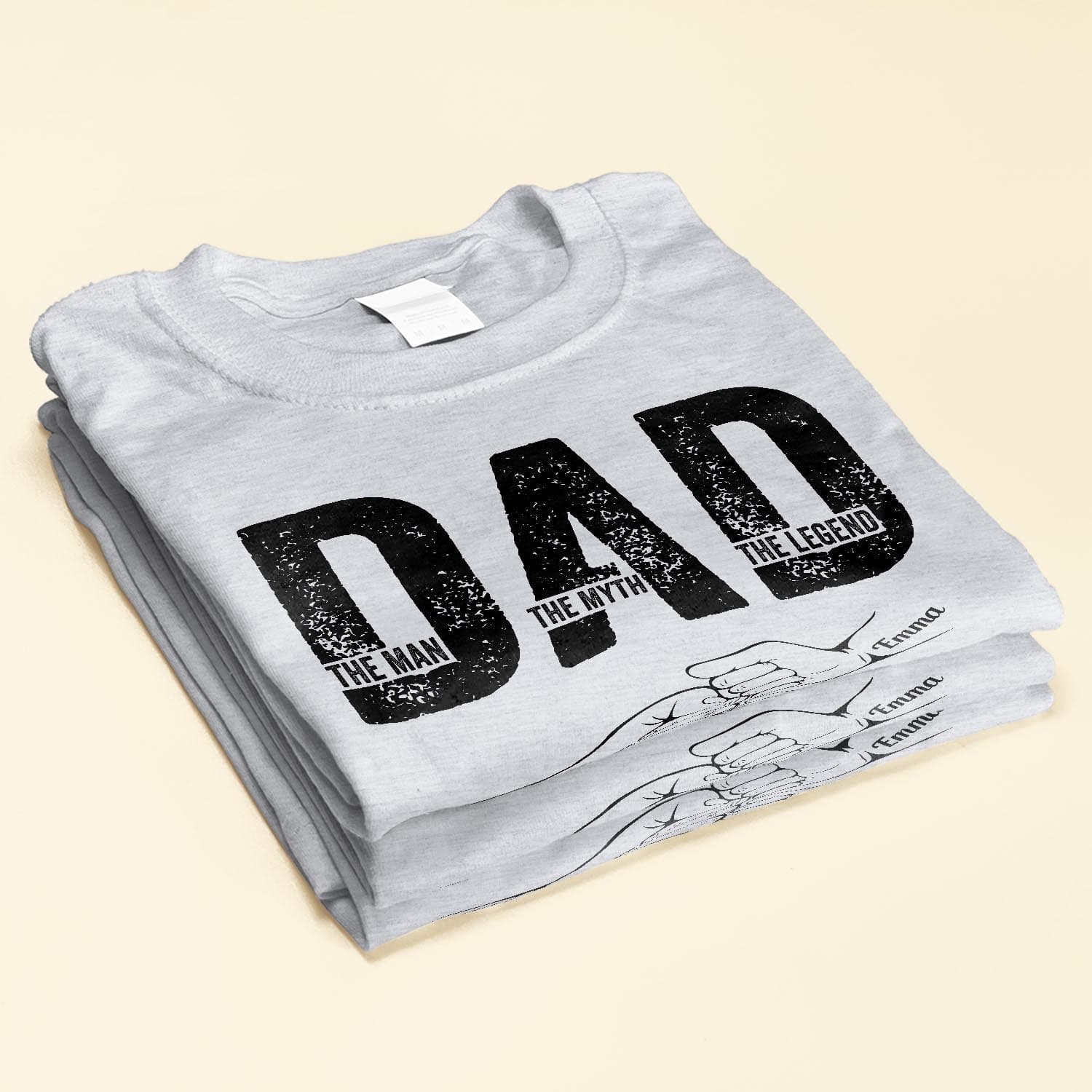 Dad The Man The Myth The Legend - Personalized Shirt Father's Day 2