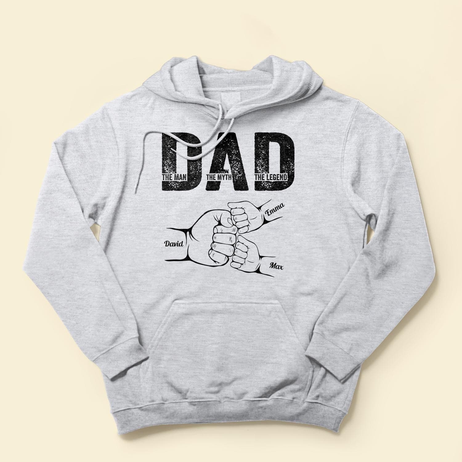 Dad The Man The Myth The Legend - Personalized Shirt Father's Day 4
